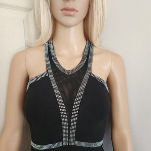 Lizminelli Sexy Hot Party Night Club Black Dress Size XS